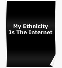 Internet Ethnicity Poster