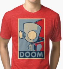 DOOOOOM - Gir Tri-blend T-Shirt