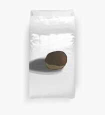 ominous Boston cream Duvet Cover