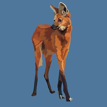 Maned Wolf Mask 