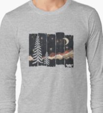 Starry Night in the Mountains... Long Sleeve T-Shirt