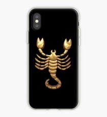 Scorpio Brass Zodiac Sign Collection iPhone Case