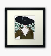 Woman Secrets - Louie Framed Print