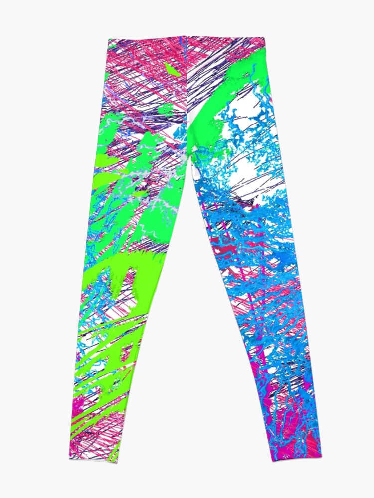 Alternate view of Bonfire explosion Leggings
