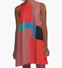 Colourblock by definition A-Line Dress