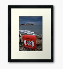 Life Saver Framed Print