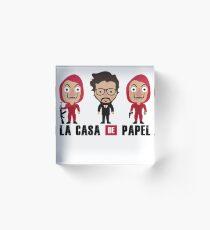 La Casa de Papel Acrylblock