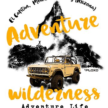 Ford Bronco Men's Wilderness Ready T-Shirt - Official Ford Merchandise