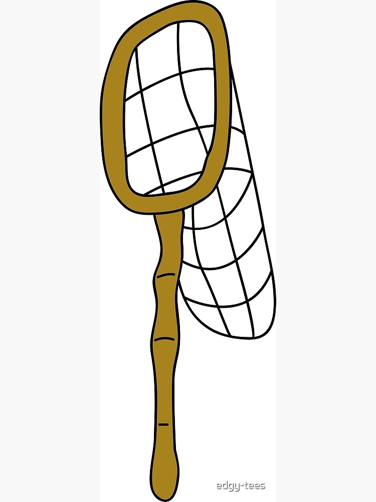 "Jellyfishing Net" Art Print by edgytees Redbubble