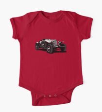 Vector vintage car One Piece - Short Sleeve