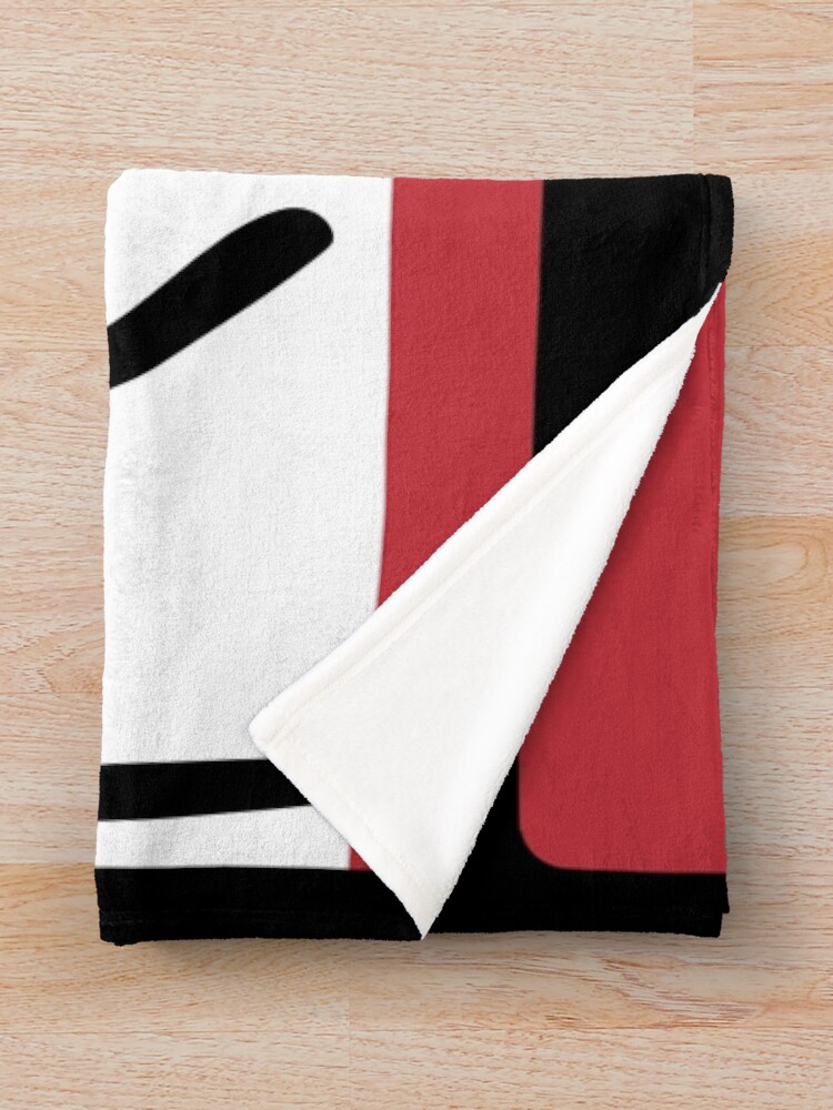 Alternate view of Primus Hello, My Name Is Mud tag. Alowishus Devadander Abercrombie Throw Blanket