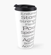 Zehn Fitnessbereiche Thermobecher