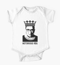 Bemerkenswerte RBG - Ruth Bader Ginsberg Baby Body Kurzarm