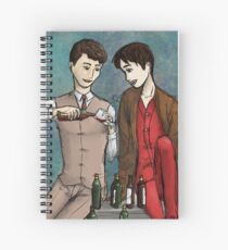Sebastian and Charles Spiral Notebook