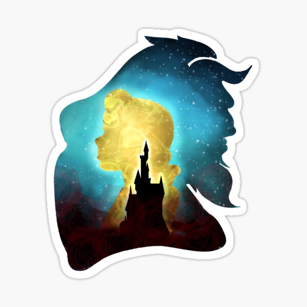 Beauty And The Beast Stickers Redbubble