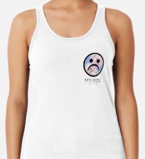 Camiseta con espalda nadadora Sad Boys Cherry Blossom Tree texto japonés - Diseño 2