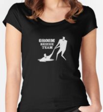 Groom Rescue Team V5 Women's Fitted Scoop T-Shirt