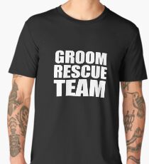 Groom Rescue Team V9 Men's Premium T-Shirt