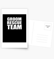 Groom Rescue Team V9 Postcards