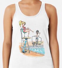 Camiseta con espalda nadadora Miradas y salvavidas Wendy