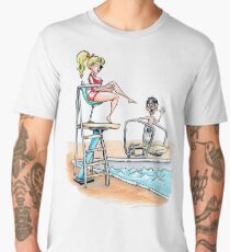 Squints and Lifeguard Wendy Men's Premium T-Shirt