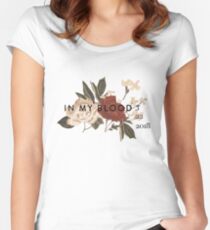 Shawn Mendes In My Blood Women's Fitted Scoop T-Shirt