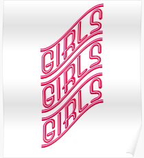 girls girls girls Poster