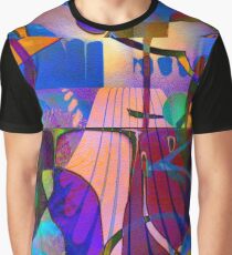 Kiss Kiss Grafik T-Shirt