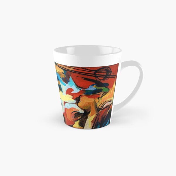 Abstract Musicians Painting Tall Mug