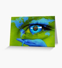 eye Greeting Card