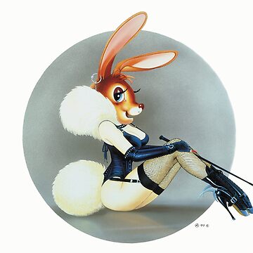 Artwork thumbnail, Bunny Girl by Chris Achilleos by HseAchilleos