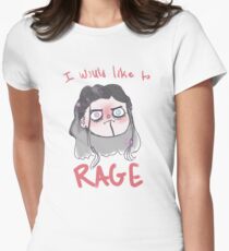 Yasha Would Like To Rage ; Critical Role shirt Women's Fitted T-Shirt
