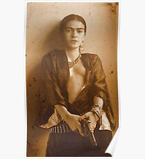 frida kahlo guns Poster