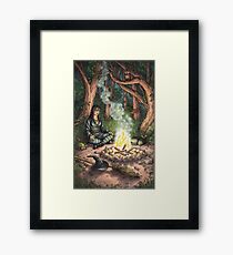 Everyday Witch Tarot - The Hermit Framed Print