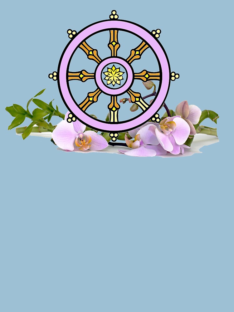 Dharmachakra Wheel of the Dharma by Rightbrainwoman