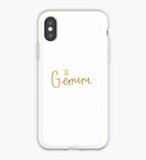 Gemini Constellation and Sign iPhone Case