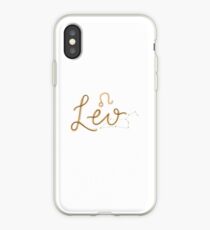 Leo Constellation and Sign iPhone Case