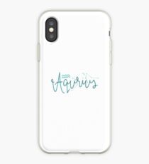 Aquarius Constellation and Sign iPhone Case