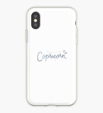 Capricorn Constellation and Sign iPhone Case