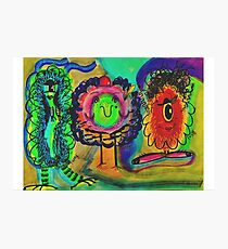 Mr. Furey, Fluffy & Fuzzy Monster Photographic Print