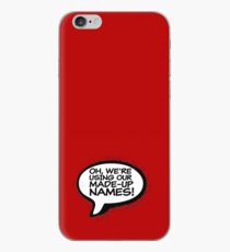 Made Up Names (Comic Book Version) iPhone Case