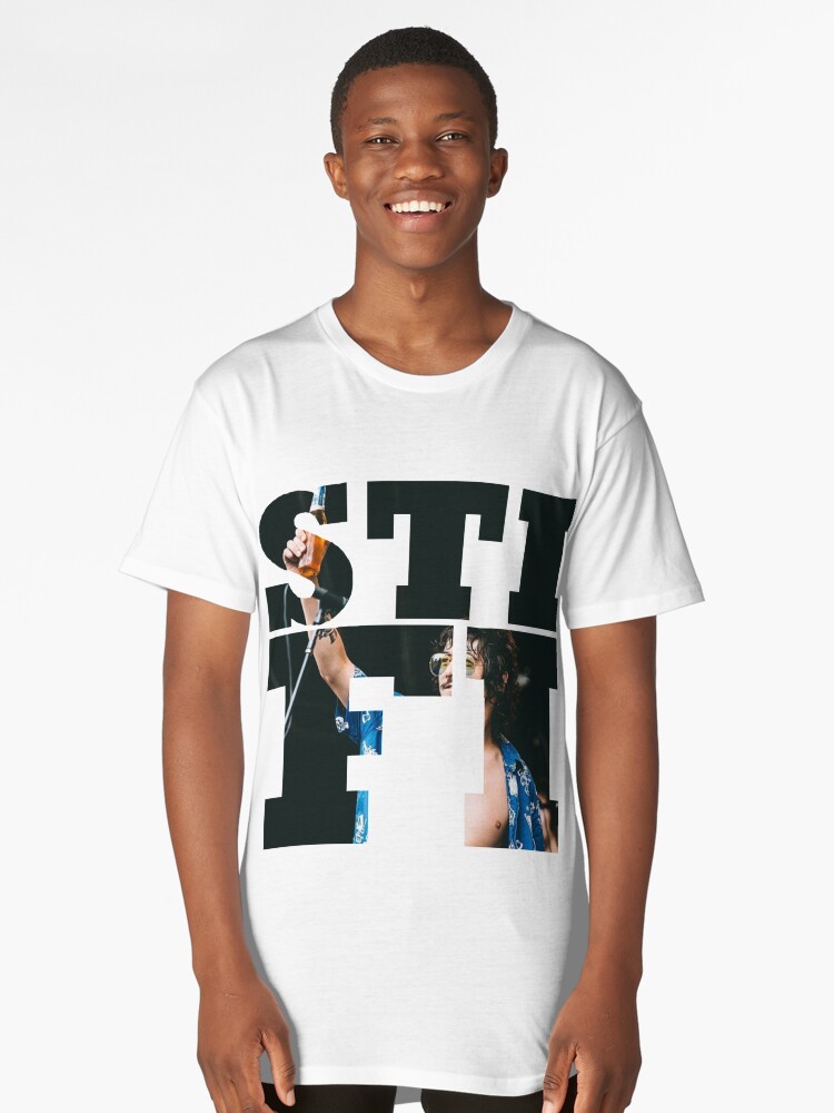 "STICKY FINGERS" Long T-Shirt by ella-cashman | Redbubble