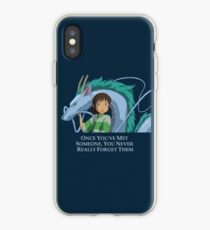 Spirited Away Chihiro and Haku-Studio Ghibli iPhone Case