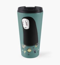 Studio Ghibli-No face-Studio Ghibli-My Neighbor Totoro, Kiki's Delivery Service, and Spirited Away Travel Mug