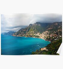 Amalfi Coastline Poster