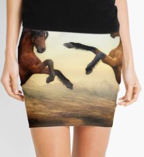 Wild Horses Mini Skirt
