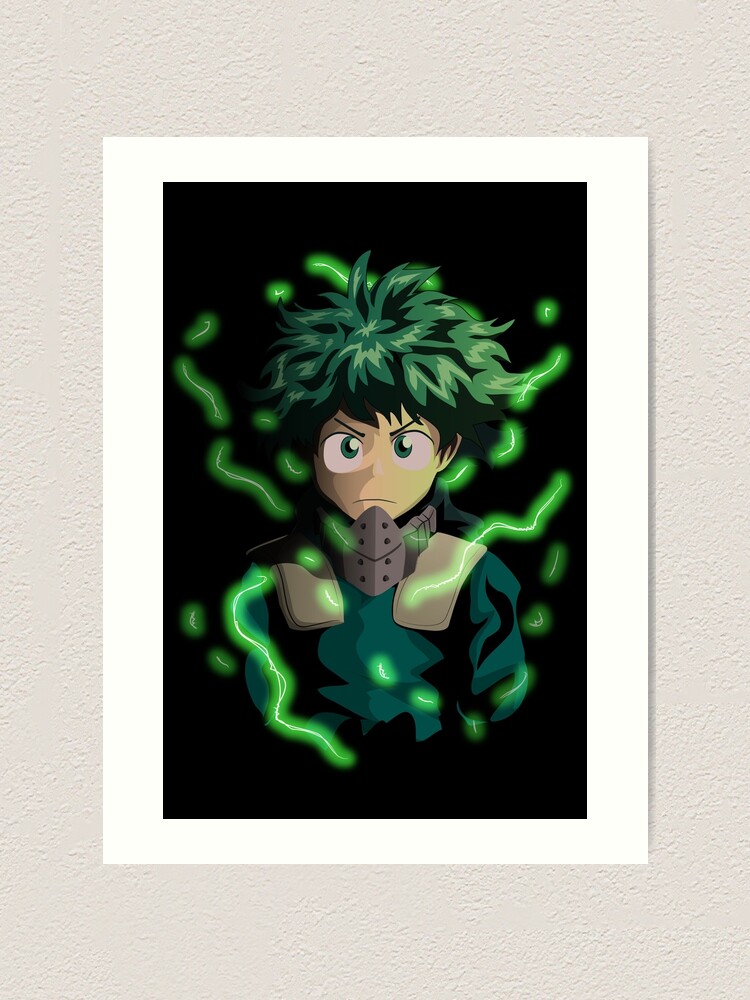 My Hero Academia Midoriya Izuku Deku Art Print By Sasuga8