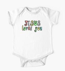 JESUS LOVES YOU One Piece - Short Sleeve