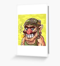 Wario Greeting Card