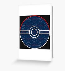 Pokeball Greeting Card